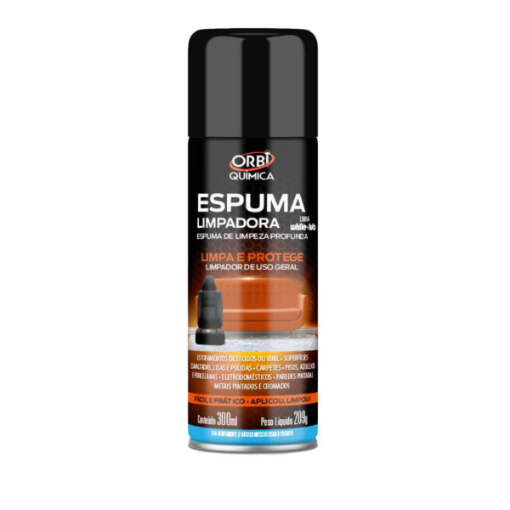 Imagem de ESPUMA LIMPADORA ORBI SPRAY 300ML