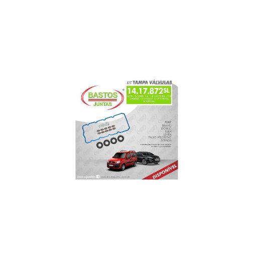 Imagem de JUNTA TAMPA VALVULA FIAT DOBLO 1.8 16V 4CIL 10/15
