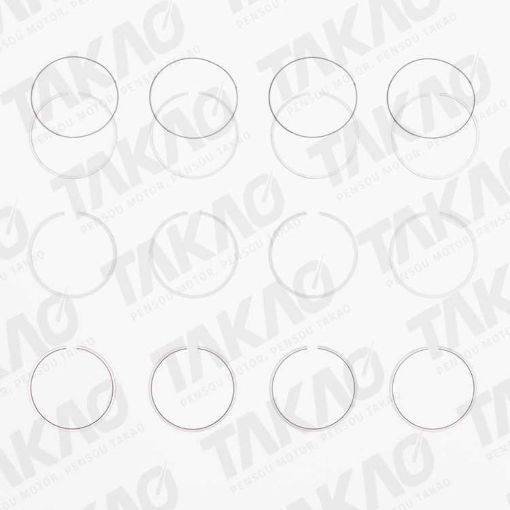 Imagem de ANEL SEGMENTO VW JETTA TIGUAN TSI 2.0 16V AUDI A4 2.0 - 000