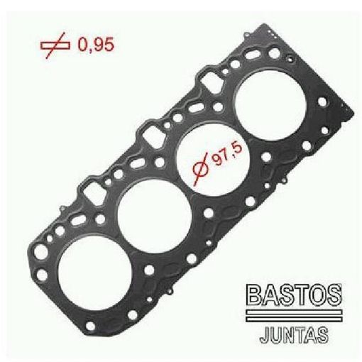 Imagem de JUNTA CABECOTE TOYOTA HILUX 3.0 16V 1KD - 3 PIC