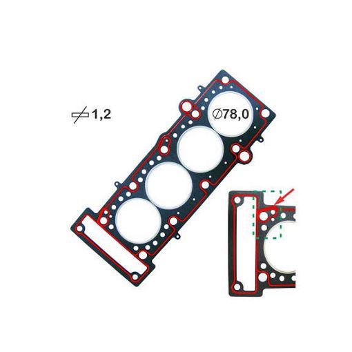 Imagem de JUNTA CABECOTE FIAT ETORQ EVO 1.6 16V 14/