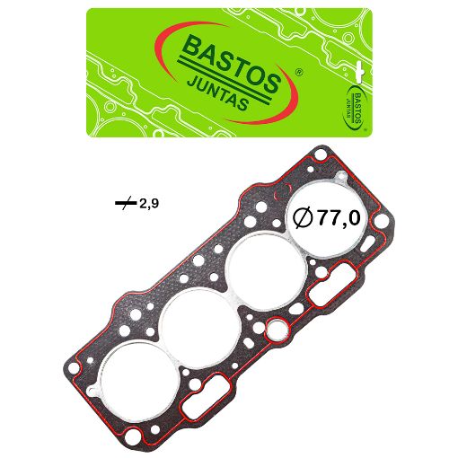 Imagem de JUNTA CABECOTE FIAT MILLE 1300 1500 FIASA