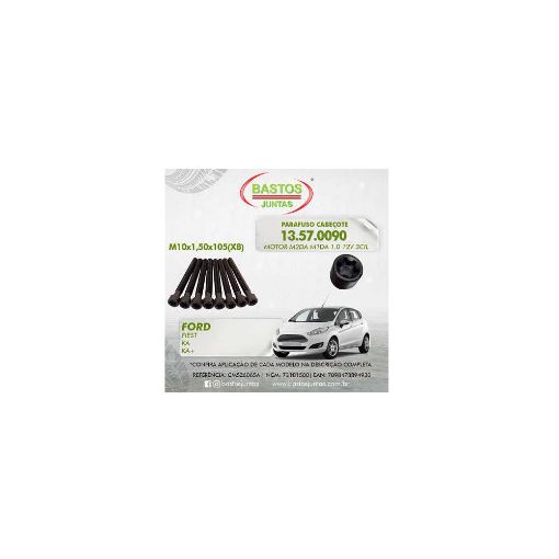 Imagem de PARAFUSO CABECOTE FORD KA 1.0 12V 3CC 14/