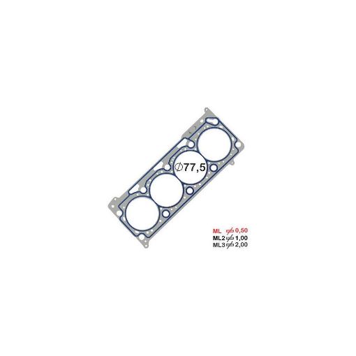Imagem de JUNTA CABECOTE VW KOMBI 1.4 POWER 1.6 8V