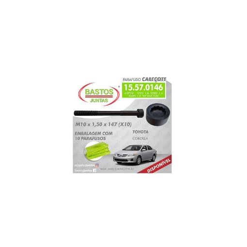 Imagem de PARAFUSO CABECOTE TOYOTA COROLLA 1.6 1.8 16V 02/