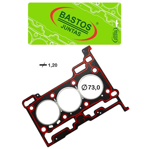 Imagem de JUNTA CABECOTE FORD KA 1.0 12V 3CIL 14/