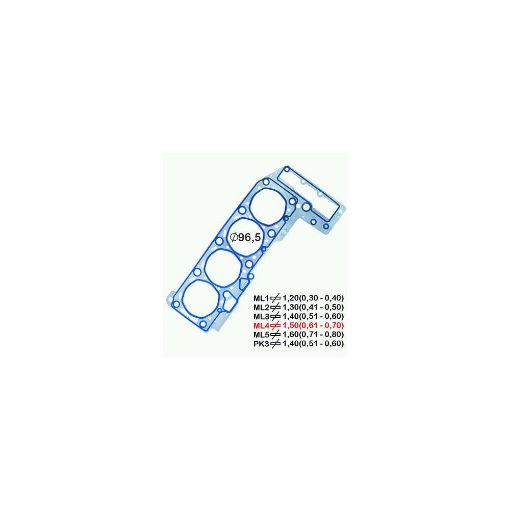 Imagem de JUNTA CABECOTE IVECO DAILY 3.0 16V EURO III 08/ - 4 PIC