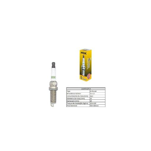 Imagem de VELA IGNICAO PEUGEOT 206 1.0 16V RENAULT CLIO 1.0 16V