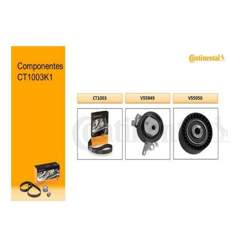 Imagem de CORREIA DENTADA CITROEN PEUGEOT C4 307 2.0 16V 02/
