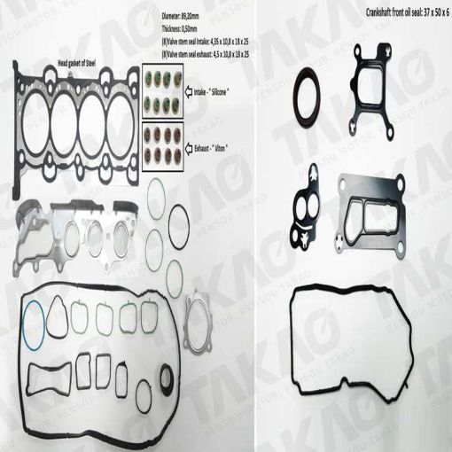 Imagem de JUNTA MOTOR DURATEC 2.0 16V FLEX C/RET 13/