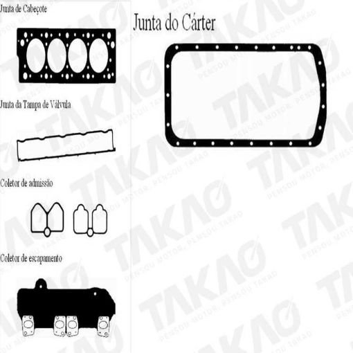 Imagem de JUNTA MOTOR PEUGEOT CITROEN 1.8 8V