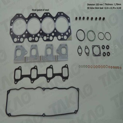 Imagem de JUNTA RETIFICACAO TOYOTA BANDEIRANTES 14B