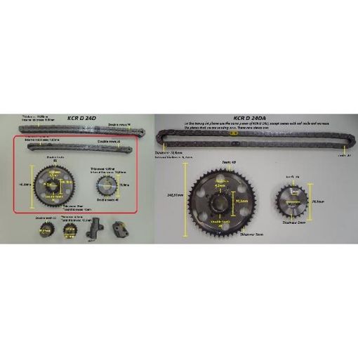 Imagem de KIT CORRENTE NISSAN FRONTIER 2.5 16V \12