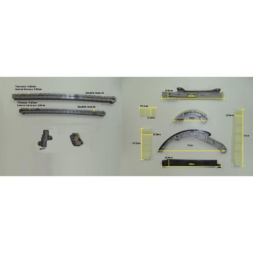 Imagem de KIT CORRENTE NISSAN FRONTIER 2.5 16V \12