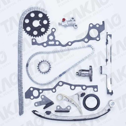 Imagem de KIT CORRENTE TOYOTA 2.7L 16V DOHC 3RZ 97/ HILUX/ SWR