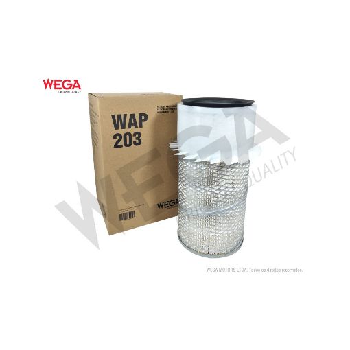 Imagem de FILTRO AR BOBCAT SERIE 900 / 963 CASE 850 MOTOR 301